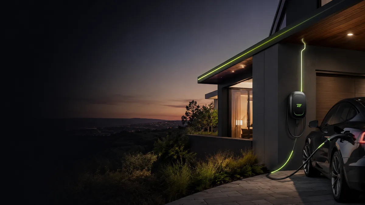 Home EV charging installation